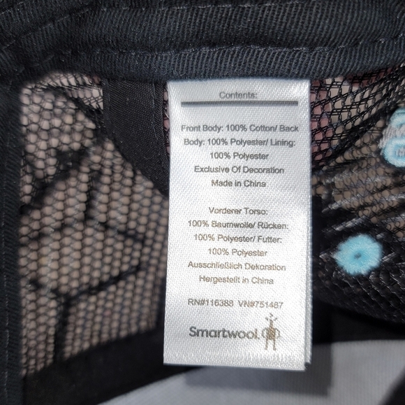 SMARTWOOL GO FAR FEEL GOOD NAVY TRUCKER HAT main image 5